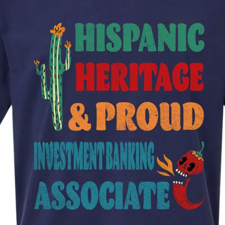 Hispanic Heritage And Proud Investt Banking Associate Cute Gift Sueded Cloud Jersey T-Shirt