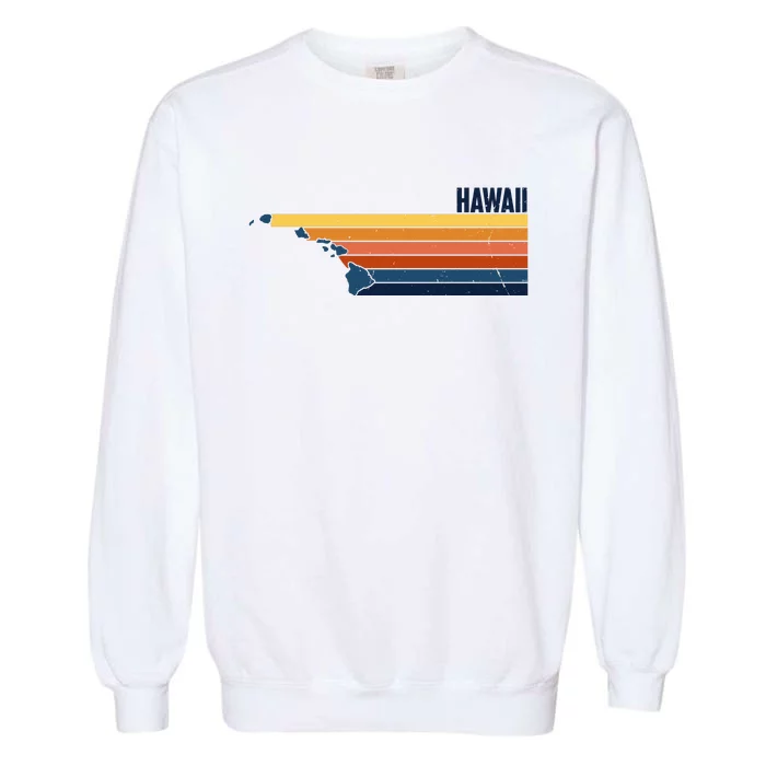 Retro Vintage Hawaii Garment-Dyed Sweatshirt