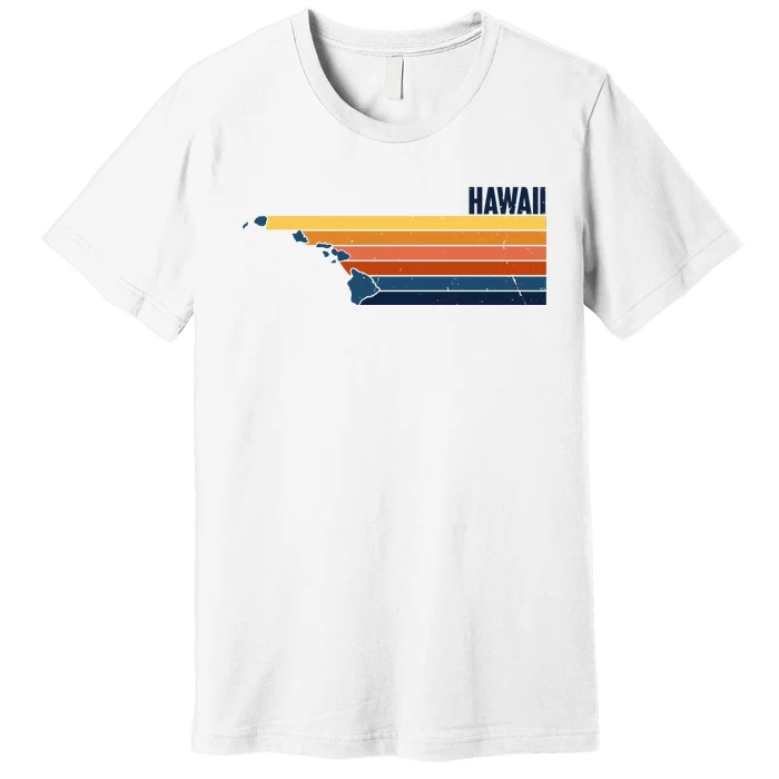 Retro Vintage Hawaii Premium T-Shirt