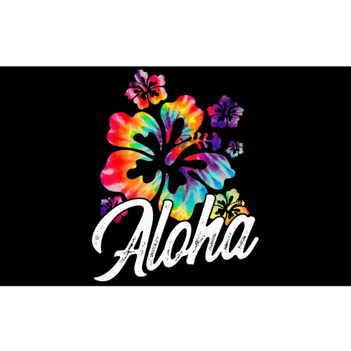 Hawaii Hawaiian Aloha Beaches Hibiscus Flowers Bumper Sticker