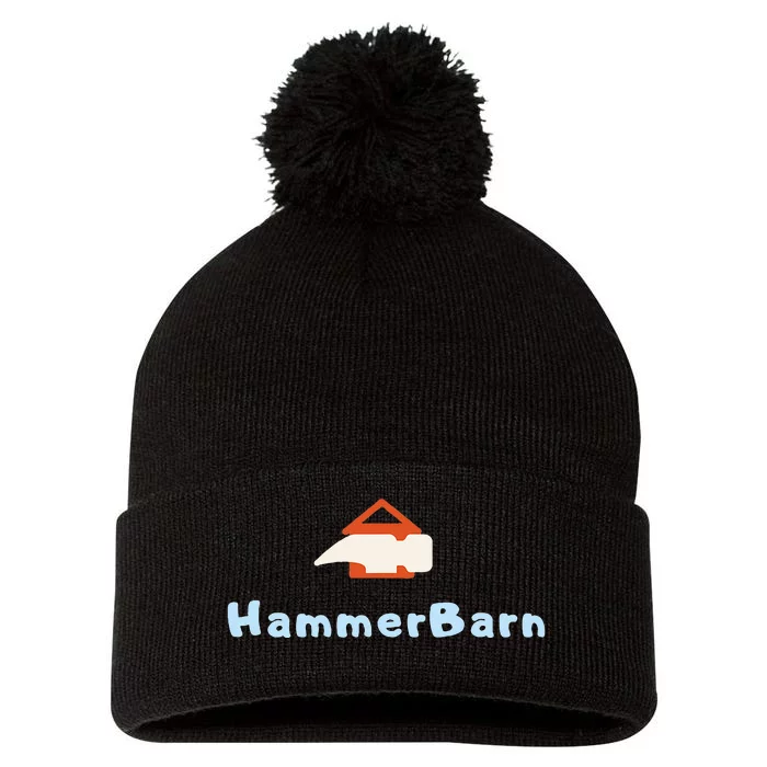 Hammerbarn Pom Pom 12in Knit Beanie