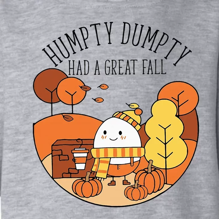 H.U.M.P.T.Y Had A Great Fall Funny Autumn Joke Thankgving Toddler Hoodie