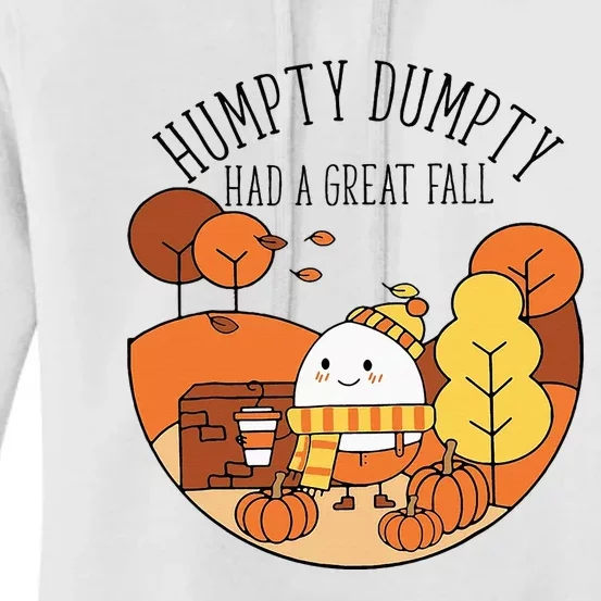 H.U.M.P.T.Y Had A Great Fall Funny Autumn Joke Thankgving Women's Pullover Hoodie