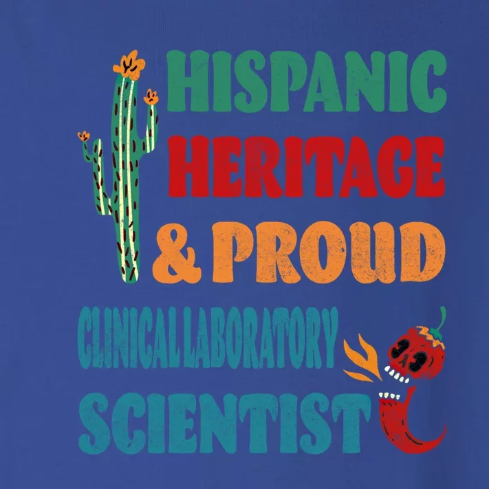 Hispanic Heritage And Proud Clinical Laboratory Scientist Gift Toddler Long Sleeve Shirt