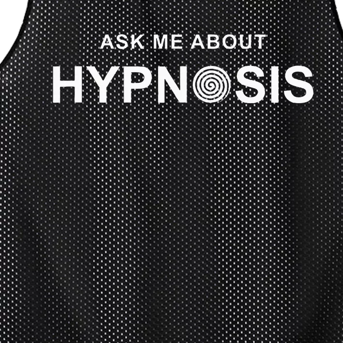 Hypnosis Hypnotist Ask Me About Hypnosis Hypnotic Apparel Mesh Reversible Basketball Jersey Tank