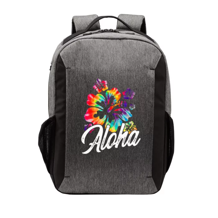 Hawaii Hawaiian Aloha Beaches Hibiscus Flowers Vector Backpack