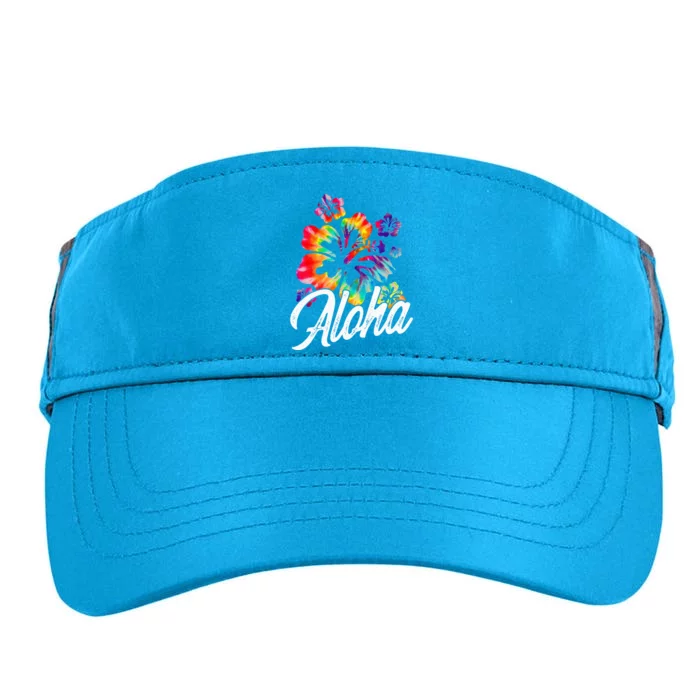 Hawaii Hawaiian Aloha Beaches Hibiscus Flowers Adult Drive Performance Visor