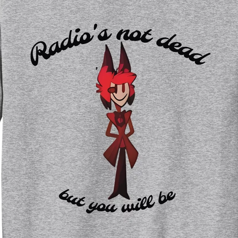 Hazbin Hotel Alastor Tall Sweatshirt