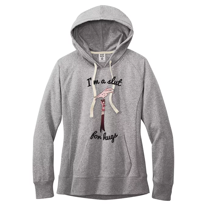 Hazbin Hotel Angel Dust Women's Fleece Hoodie