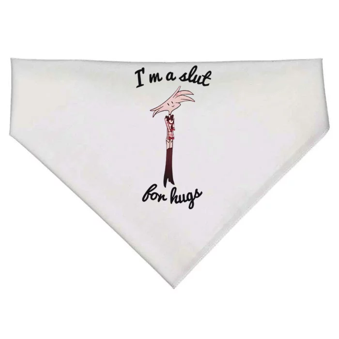 Hazbin Hotel Angel Dust USA-Made Doggie Bandana