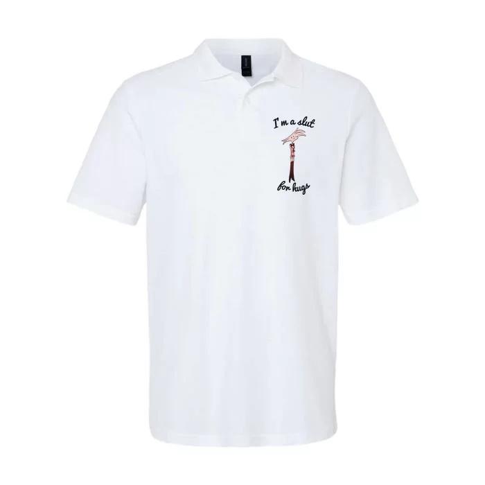 Hazbin Hotel Angel Dust Softstyle Adult Sport Polo