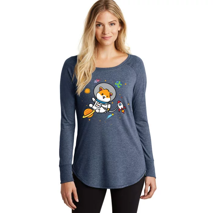 Hamster Women's Perfect Tri Tunic Long Sleeve Shirt