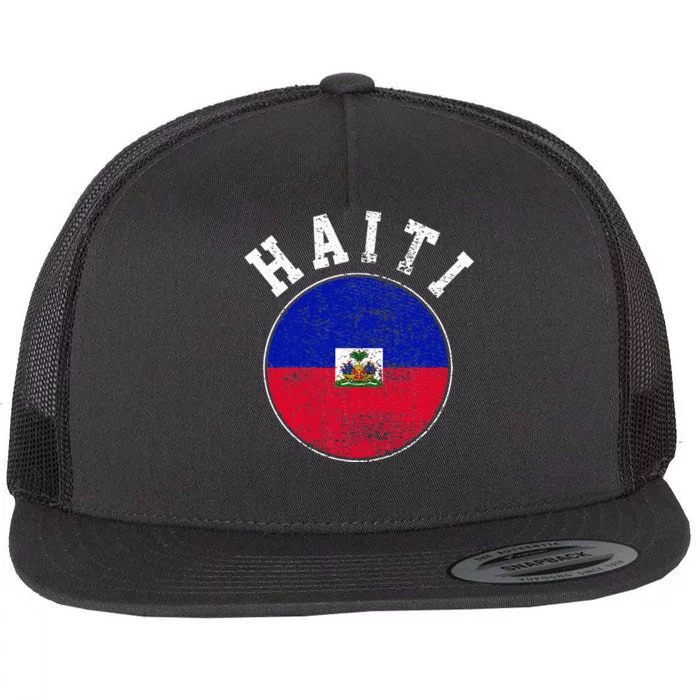 Haiti Flat Bill Trucker Hat