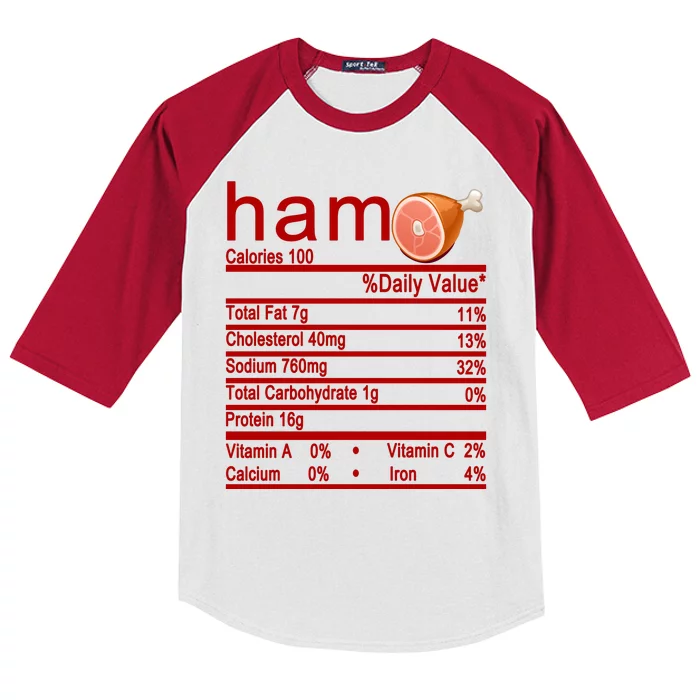 Ham Kids Colorblock Raglan Jersey