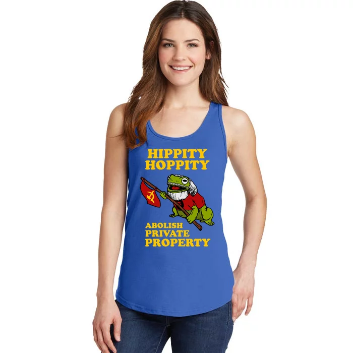 Hippity Hoppity Abolish Private Property Ladies Essential Tank