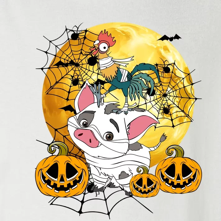 Hei Hei And Pua Costume Mummy Halloween Toddler Long Sleeve Shirt