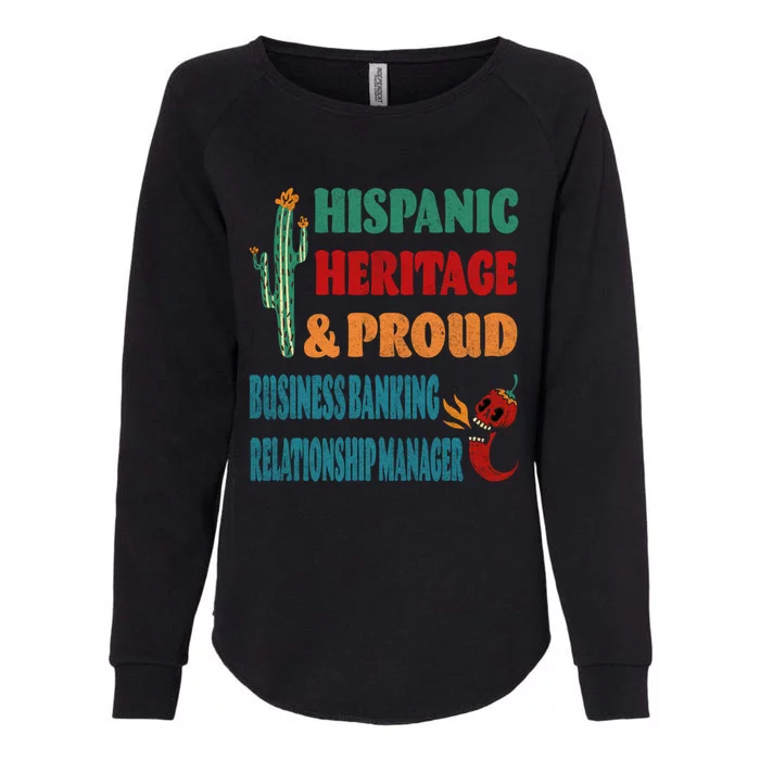 Hispanic Heritage And Business Banking Relationship Ager Meaningful Gift Womens California Wash Sweatshirt