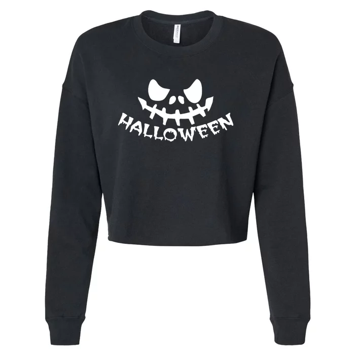 Halloween Cropped Pullover Crew