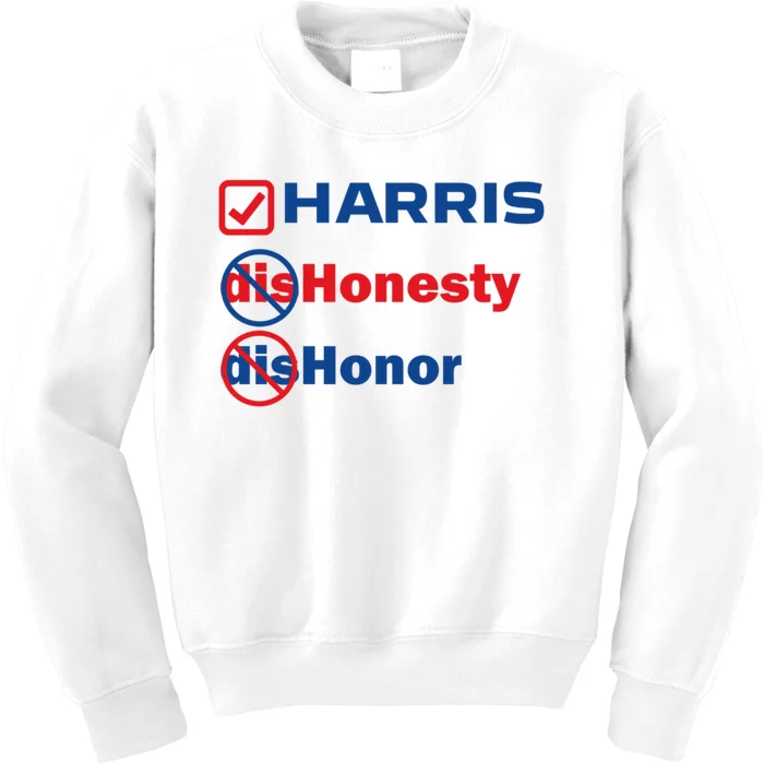 Harris Honesty And Honor Kids Sweatshirt