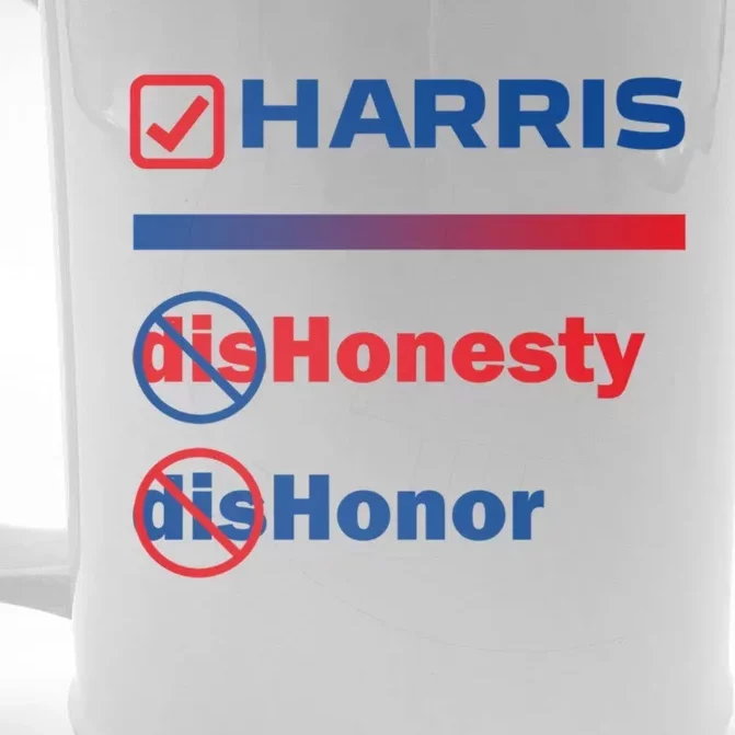 Harris Honesty And Honor Front & Back Beer Stein