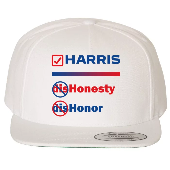 Harris Honesty And Honor Wool Snapback Cap