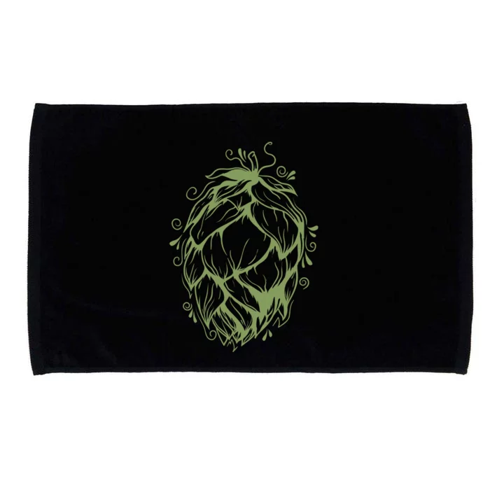 Hops Home Brew Beer Gift Microfiber Hand Towel