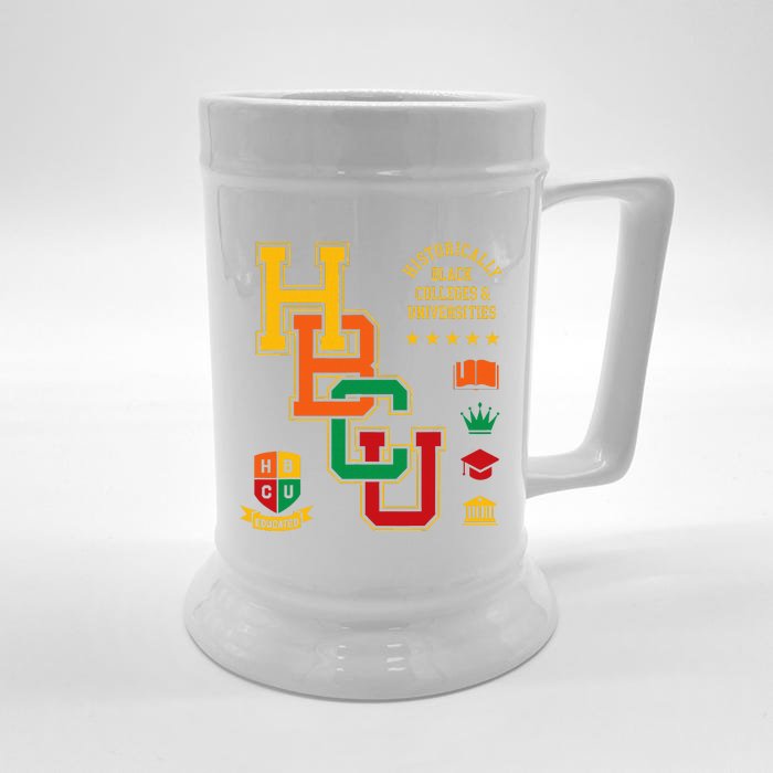 HBCU Historically Black Colleges Universities Grad Alumni Front & Back Beer Stein