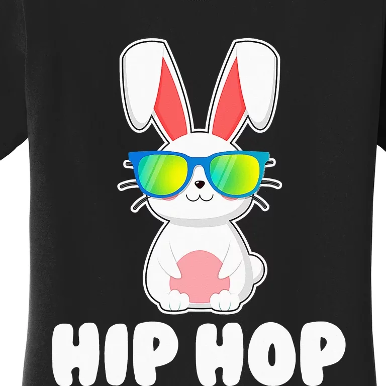 Hip Hop Bunny With Sunglasses Cute Easter Women's T-Shirt