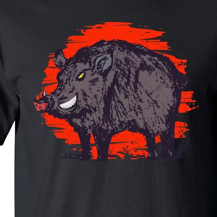 Hog Hunting Boar Wild Hog Tall T-Shirt