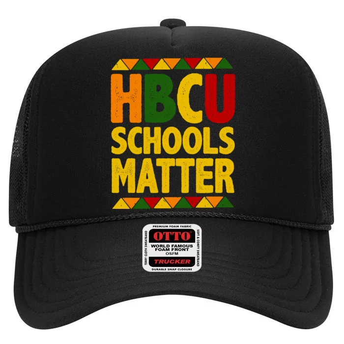 HBCU Humbled Blessed Creative Unique High Crown Mesh Trucker Hat