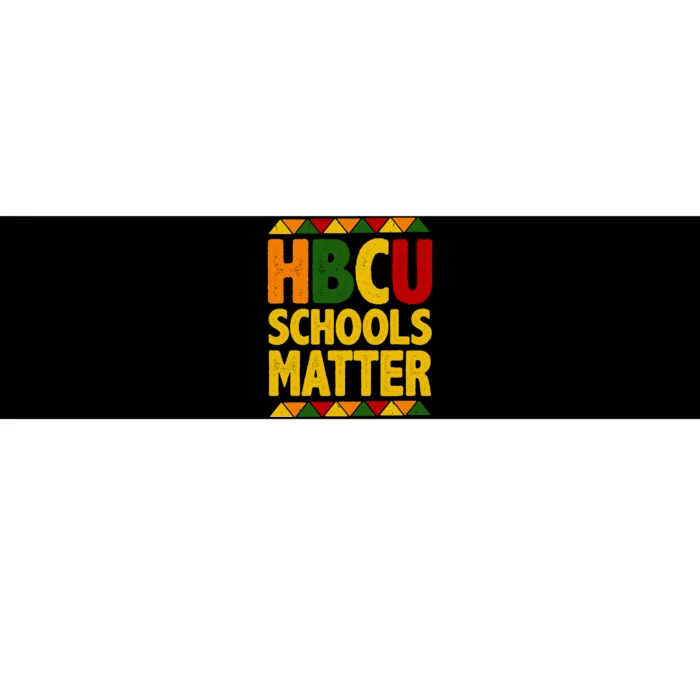 HBCU Humbled Blessed Creative Unique Bumper Sticker