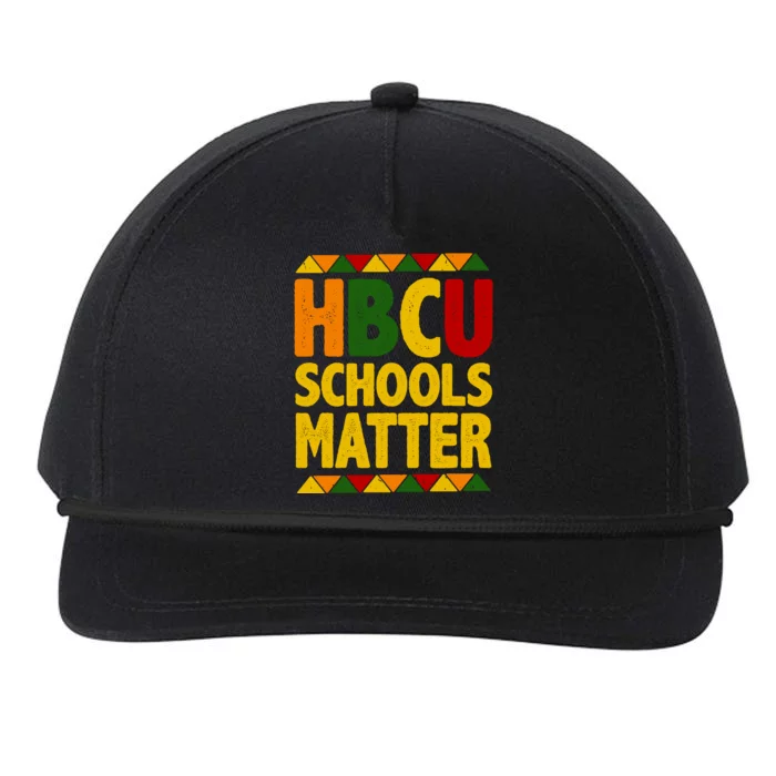 HBCU Humbled Blessed Creative Unique Snapback Five-Panel Rope Hat