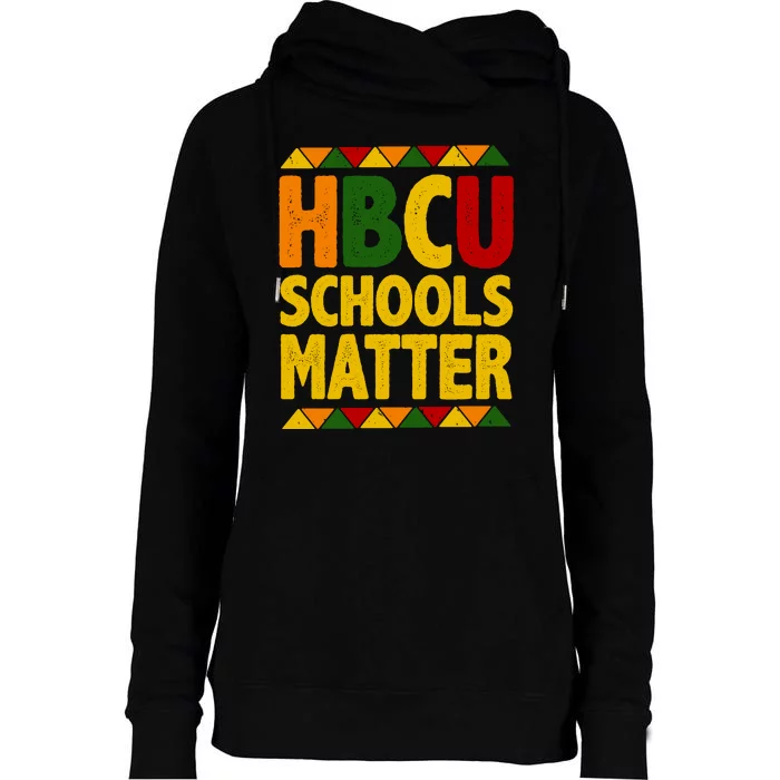 HBCU Humbled Blessed Creative Unique Womens Funnel Neck Pullover Hood