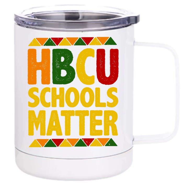 HBCU Humbled Blessed Creative Unique Front & Back 12oz Stainless Steel Tumbler Cup