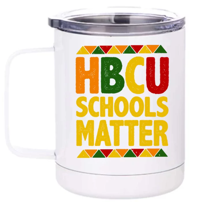 HBCU Humbled Blessed Creative Unique Front & Back 12oz Stainless Steel Tumbler Cup