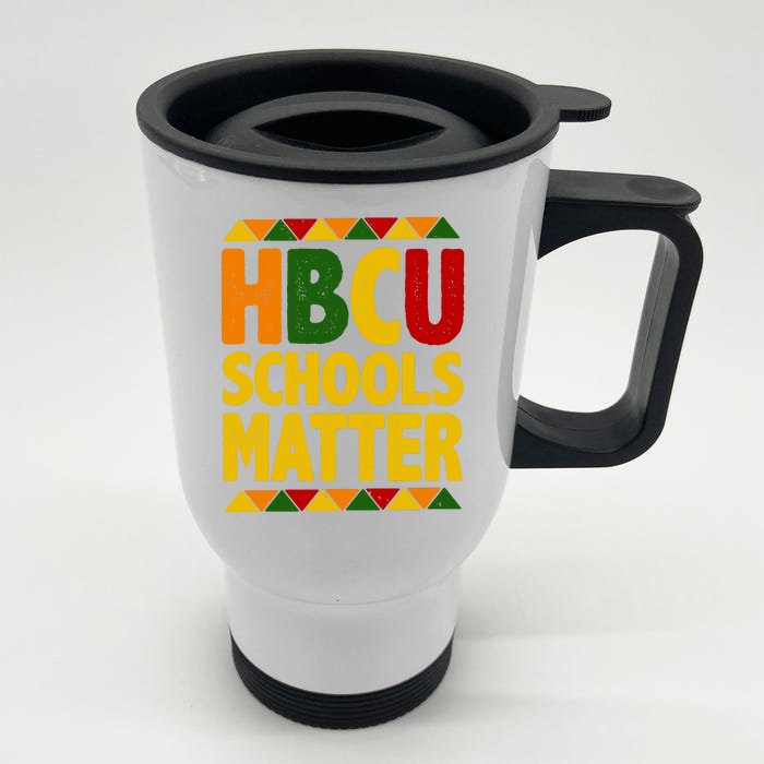 HBCU Humbled Blessed Creative Unique Front & Back Stainless Steel Travel Mug