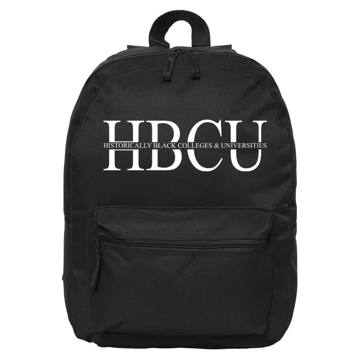 HBCU Historically Black Colleges & University Logo 16 in Basic Backpack