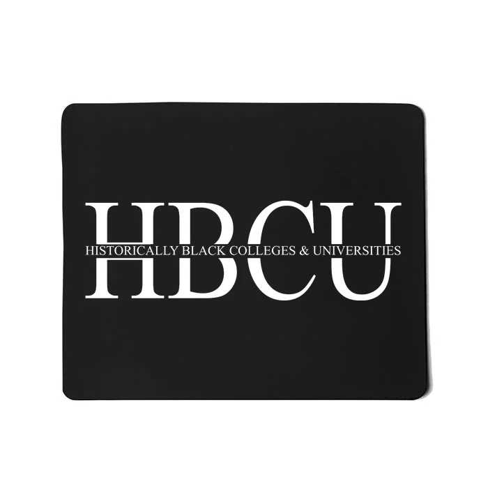 HBCU Historically Black Colleges & University Logo Mousepad