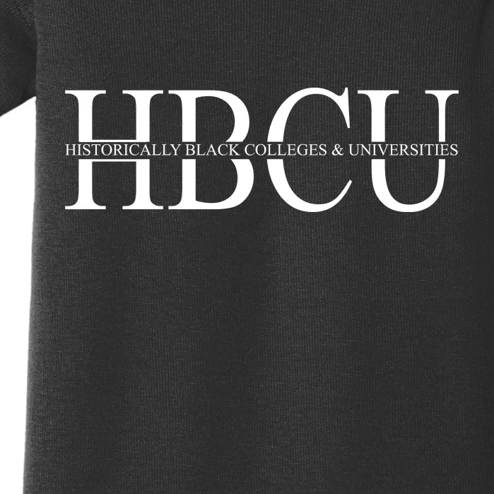 HBCU Historically Black Colleges & University Logo Baby Bodysuit