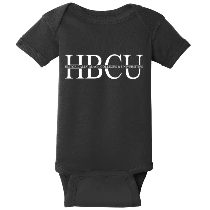 HBCU Historically Black Colleges & University Logo Baby Bodysuit