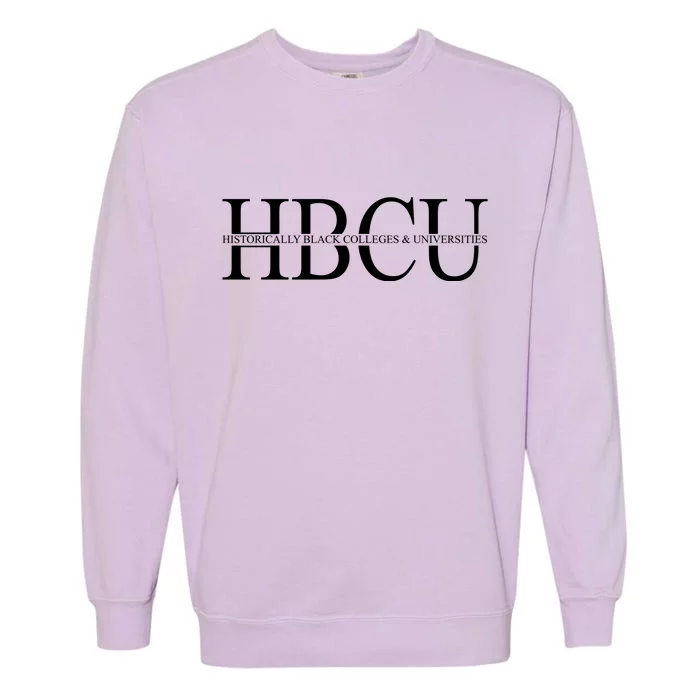 HBCU Historically Black Colleges & University Logo Garment-Dyed Sweatshirt