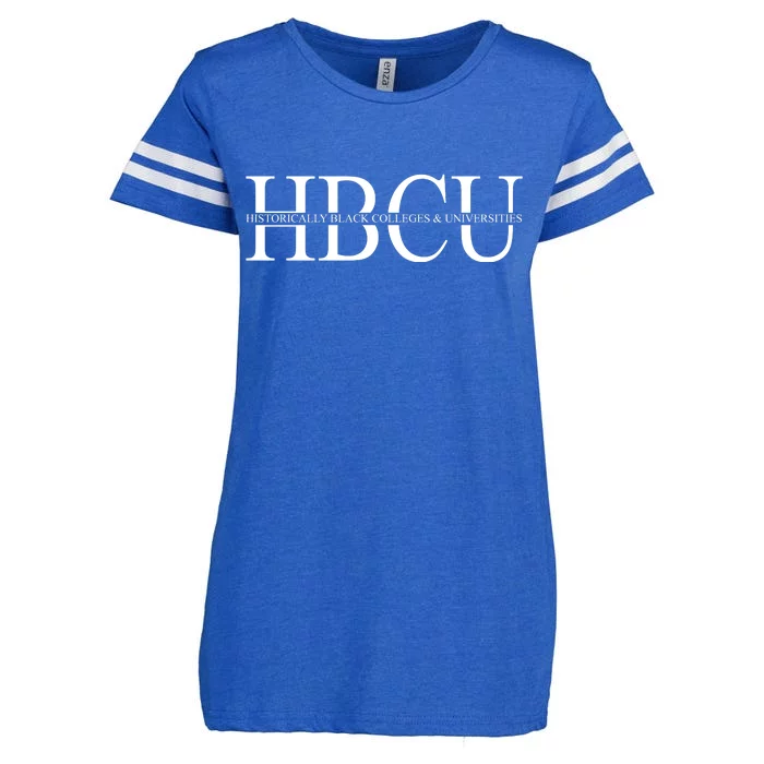 HBCU Historically Black Colleges & University Logo Enza Ladies Jersey Football T-Shirt