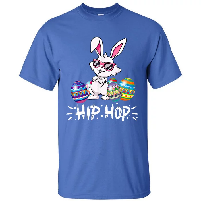 Hip Hop Bunny Easter Rabbit Lover Eggs Happy Easter Funny Gift Tall T-Shirt