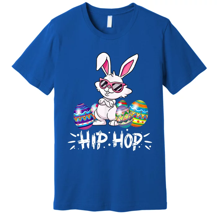 Hip Hop Bunny Easter Rabbit Lover Eggs Happy Easter Funny Gift Premium T-Shirt