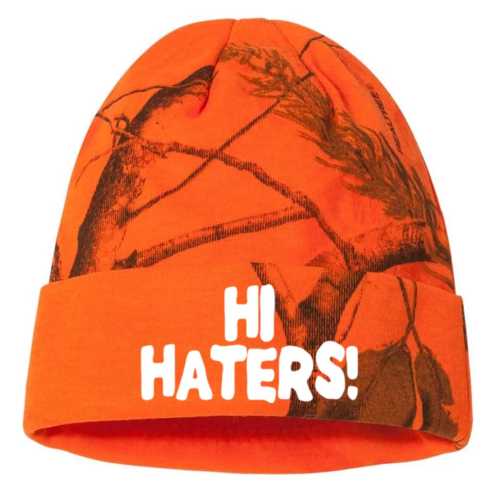 Hi Hater Bye Hater Kati - 12in Camo Beanie