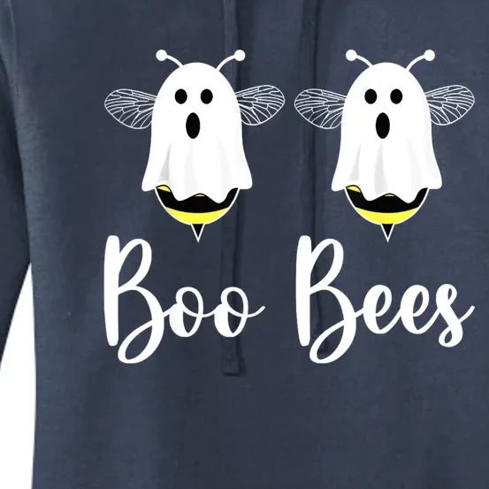 Happy Halloween Boo Bees Couples Halloween Funny Boobee Women's Pullover Hoodie