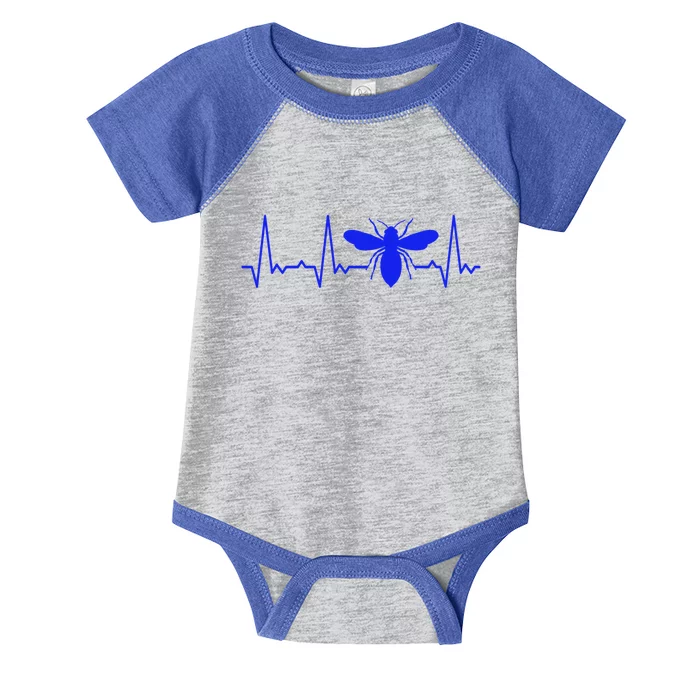 Heartbeat Honey Bee Great Gift Infant Baby Jersey Bodysuit