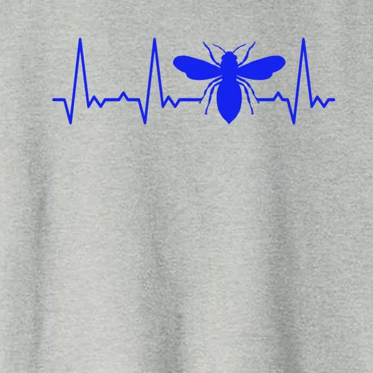 Heartbeat Honey Bee Great Gift Women's Crop Top Tee