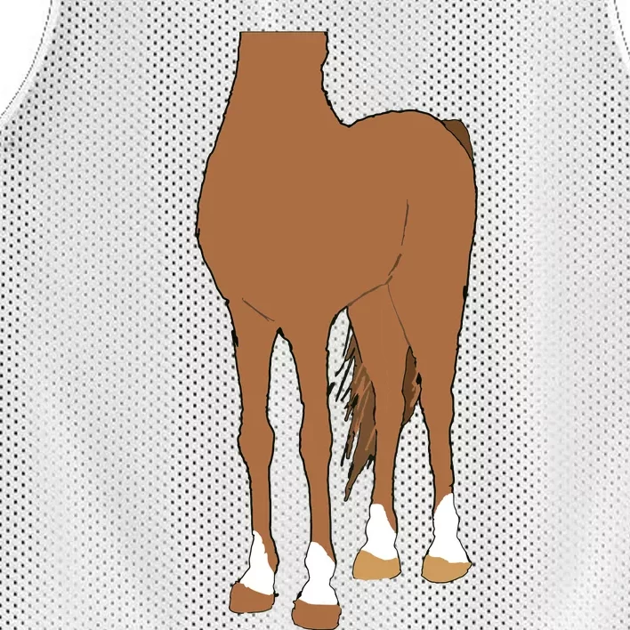 Halloween Horse Body Costume Shirts For Funny Mesh Reversible Basketball Jersey Tank