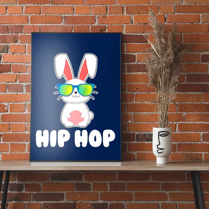 Hip Hop Bunny With Sunglasses Cute Easter Poster